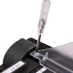 Kw-Trio Çelik Tabanlı Kollu Giyotin 8113400 ABS Tabanlı 10 Yaprak - Görsel 6