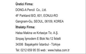 Dong-A Q-Knock 0.4 mm Jel Kalem 10 Renk Set - Görsel 2