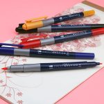 Dong-A Kaligrafi Kalemi Fırça uçlu 7'li Set - Görsel 3