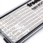 Trodat 6003 3 mm 336 Karakter Harf Takımı 16003 - Görsel 2