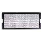 Trodat 6003 3 mm 272 Karakter Harf Takımı 1663001 - Görsel 3