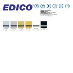 Edico 0,8 mm Lazer Kazıma Plakası Aynalı Altın – Siyah 120×60 cm - Görsel 2