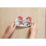 Yapışkanlı Baskılı Boyama Rulosu Can Kurtaran Temalı 30 cm. x 4 m. 9872508 - Görsel 6