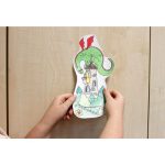 Yapışkanlı Baskılı Boyama Rulosu Oyun Dünyası Temalı 30 cm. x 4 m. 9872408 - Görsel 7