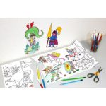 Yapışkanlı Baskılı Boyama Rulosu Oyun Dünyası Temalı 30 cm. x 4 m. 9872408 - Görsel 8