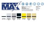 Lasermax 0,8 mm Lazer Kazıma Plakası Avrupa Altın - Siyah 120x60 cm - Görsel 2