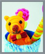 Dong-A Spagetti Şerit Fosforlu Oyun Hamuru 5 Renk 269205 - Görsel 2