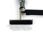 Heri Roller Ball Kalem Kaşe Satine Krom Renk 8500M - Görsel 3