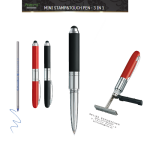 Heri Mini Kalem Kaşe ve Touch Pen Kırmızı Renk 4374 - Görsel 5