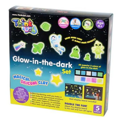 Think Doh Silikon Model Hamuru Fosforlu Ürünler Yapım Seti 8929535
