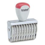Trodat 4 mm 10 Hane Tarihli Numaratör