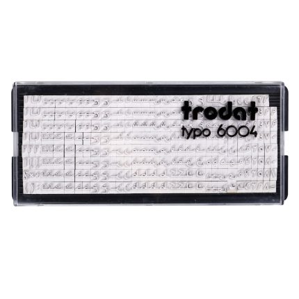 Trodat 6004 4 mm 288 Karakter Arapça Harf Takımı 160041