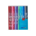 My Color Çift Taraflı Keçeli Kalem 12'li Set