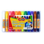 Dong-A 3'ü Bir Arada Jel Pastel Boya Glass Color 12 Renk Set