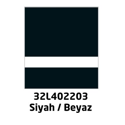 Trolase Standart 1,5 mm Lazer Kazıma Plakası Siyah - Beyaz 120x60 cm