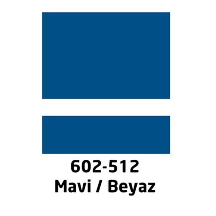 Flexibrass 0,5 mm Lazer Kazıma Plakası Mavi- Beyaz 120x60 cm