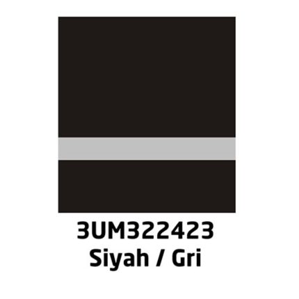 Rowmark Ultra Mattes 1.5 mm Pantograf Kazıma Plakası Siyah - Gri 120x60 Cm