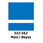 Rowmark Ultra Mattes 1.5 mm Pantograf Kazıma Plakası Mavi - Beyaz 120x60 Cm