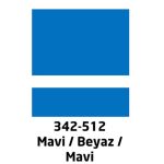 Rowmark Ultra Mattes 3.2 mm Pantograf Kazıma Plakası Mavi-Beyaz 120x60 cm