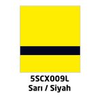 Edico 1,5 mm Lazer Kazıma Plakası Sarı - Siyah 120x60 cm