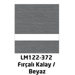 Lasermax 1,5 mm Lazer Kazıma Plakası Fırçalı Kalay - Beyaz 120x60 cm