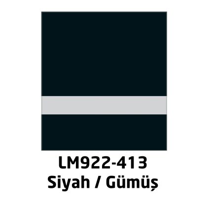 Lasermax 1,5 mm Lazer Kazıma Plakası Siyah - Gümüş 120x60 cm