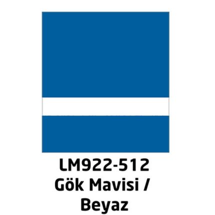 Lasermax 1,5 mm Lazer Kazıma Plakası Gök Mavisi - Beyaz 120x60 cm