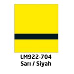 Lasermax 1,5 mm Lazer Kazıma Plakası Sarı - Siyah 120x60 cm