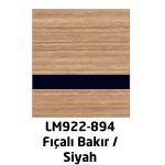 Lasermax 1,5 mm Lazer Kazıma Plakası Fırçalı Bakır - Siyah 120x60 cm