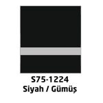 LaserLights 0,1 Mm Kazıma Plakası Siyah - Gümüş 60x30 cm