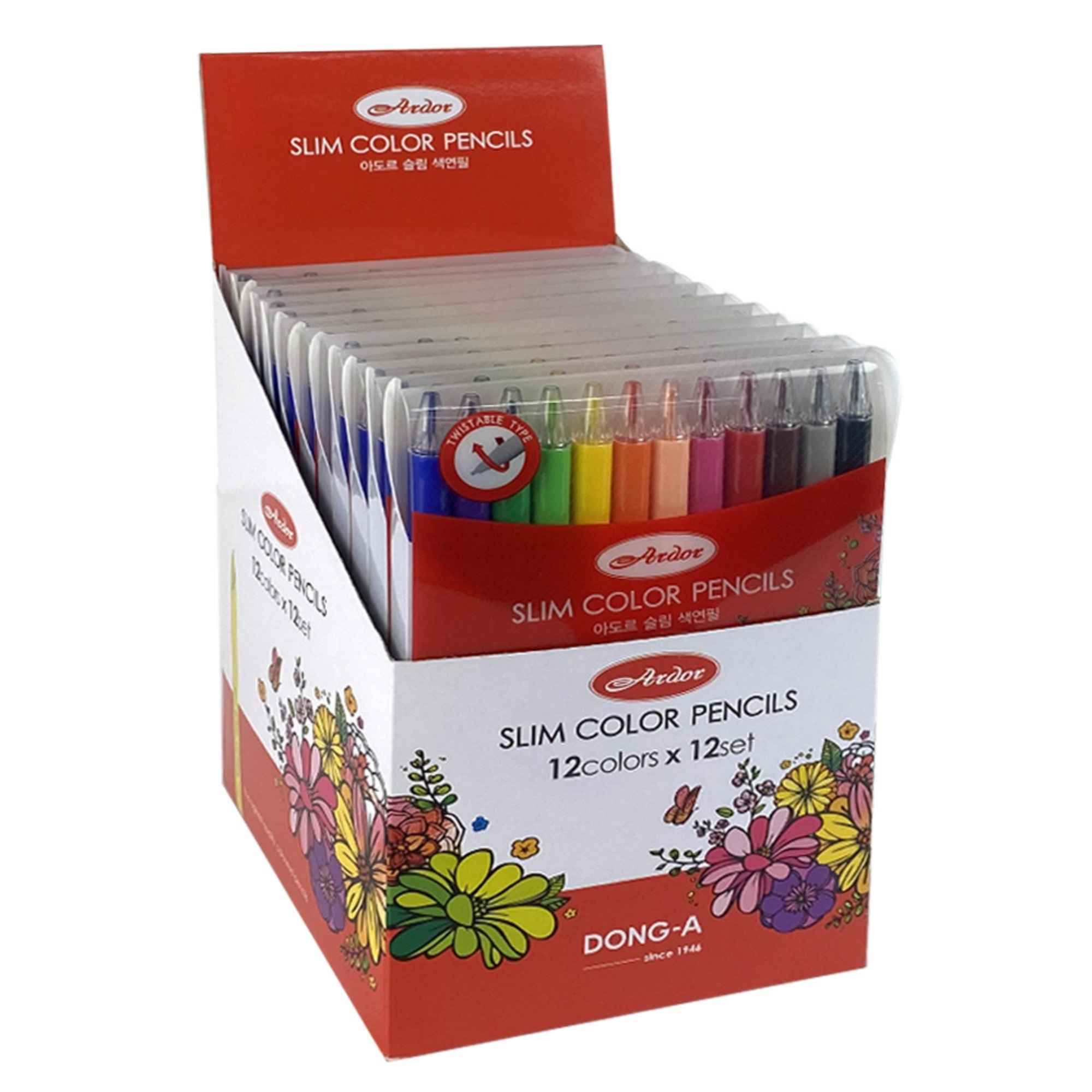 Dong-A kuru boya 12 renk 250012