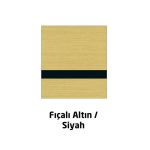 Trophy Flex Fırçalı Altın – Siyah 30×60 cm 0.04 mm